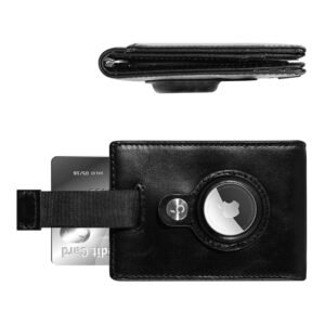 MONEY CLIP BIFOLD W/ AIRTAG POCKET